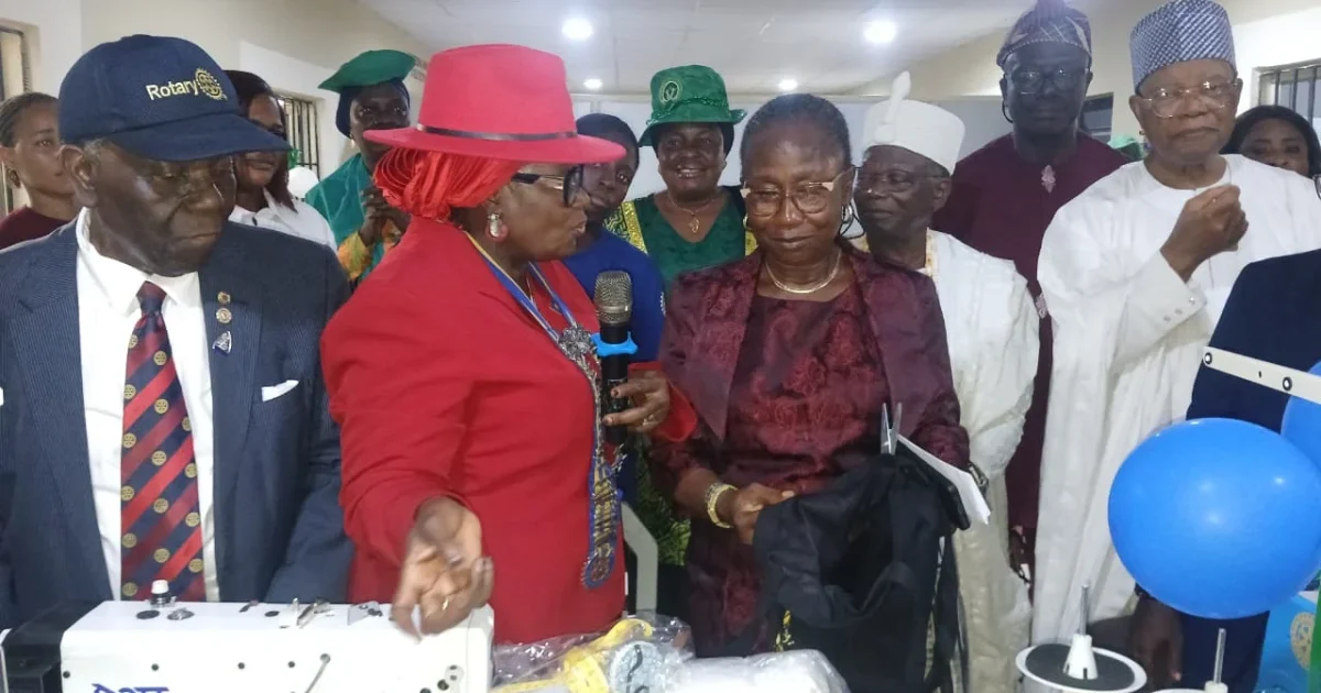 Rotary vocational skills centre Lagos school